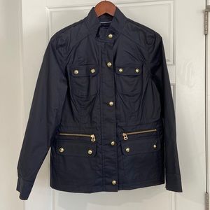 Tommy Hilfiger navy waxed jacket